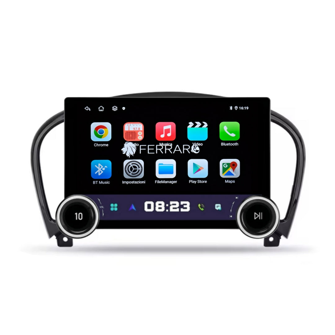 Autoradio per Nissan Juke 11.8" 2K | 2010-2020 | Android | Bluetooth | CarPlay | Android Auto | 4/64GB Ram