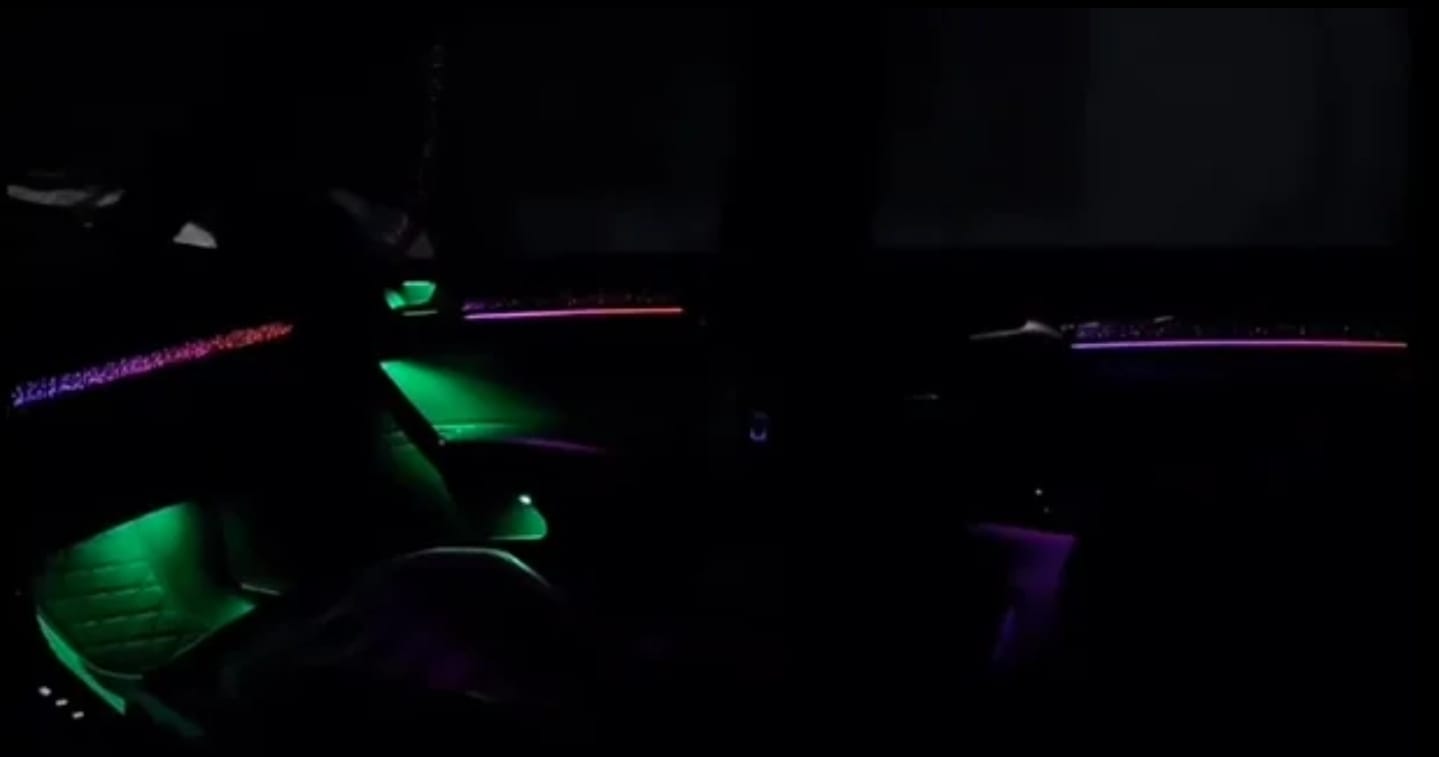 (PRENOTA) Ambient Light per Volkswagen Golf 7, VII (2014-2021), 256 Colori RGB, APP