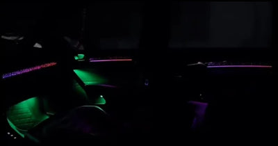 (PRENOTA) Ambient Light per Volkswagen Golf 7, VII (2014-2021), 256 Colori RGB, APP