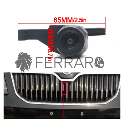 (PRENOTA)  Telecamera Frontale per Skoda Octavia MK3, 5E (2013-2018), AHD, 1920x1080, 170° Gradi