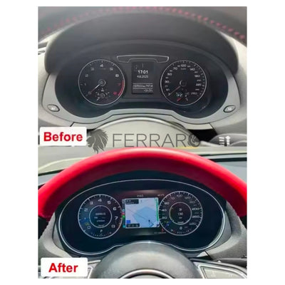 (PRENOTA) Virtual Cockpit 12.3" per Audi Q3 (2011-2018), HD Ultra, CarPlay e Android Auto