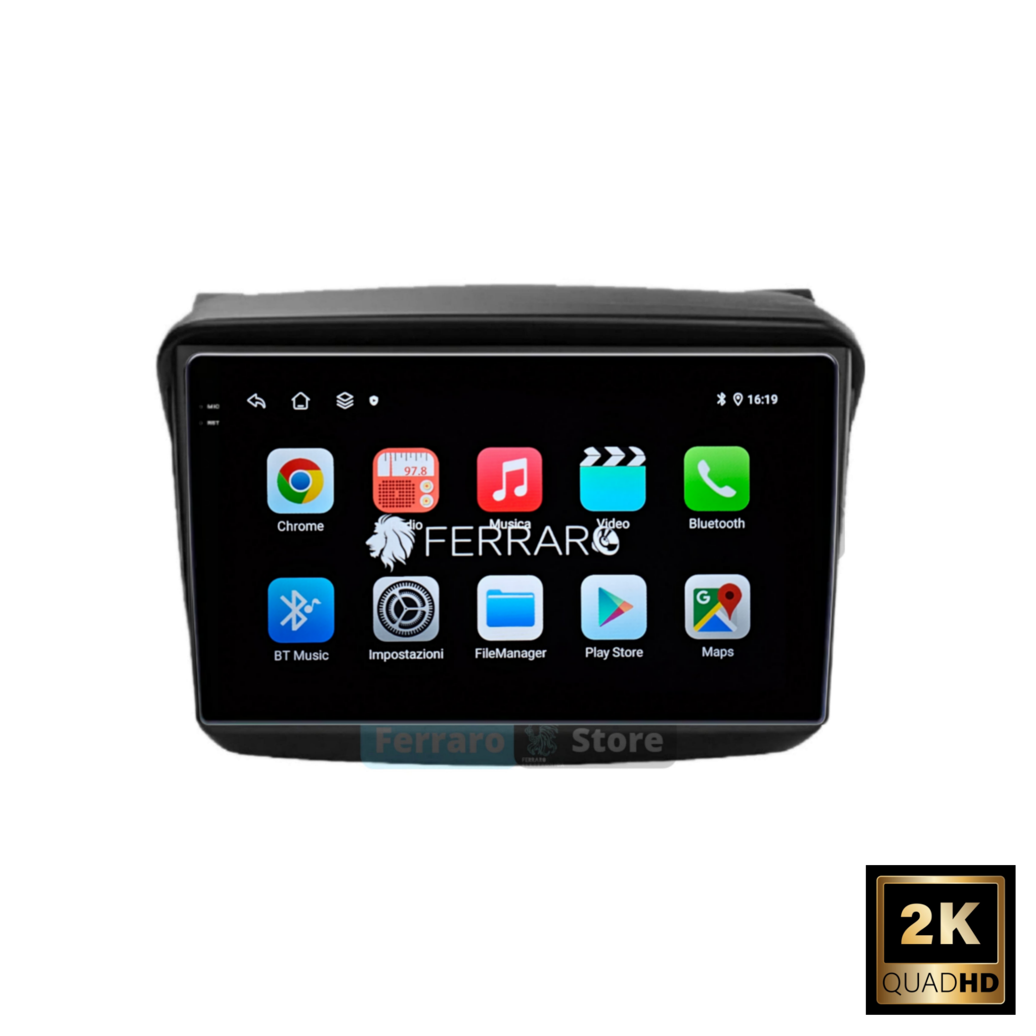 (PRENOTA) Autoradio per Mitsubishi Parejo Sport L200 9" 2K (2009-2015) Android, Bluetooth, CarPlay, Android Auto, 12/256GB Ram