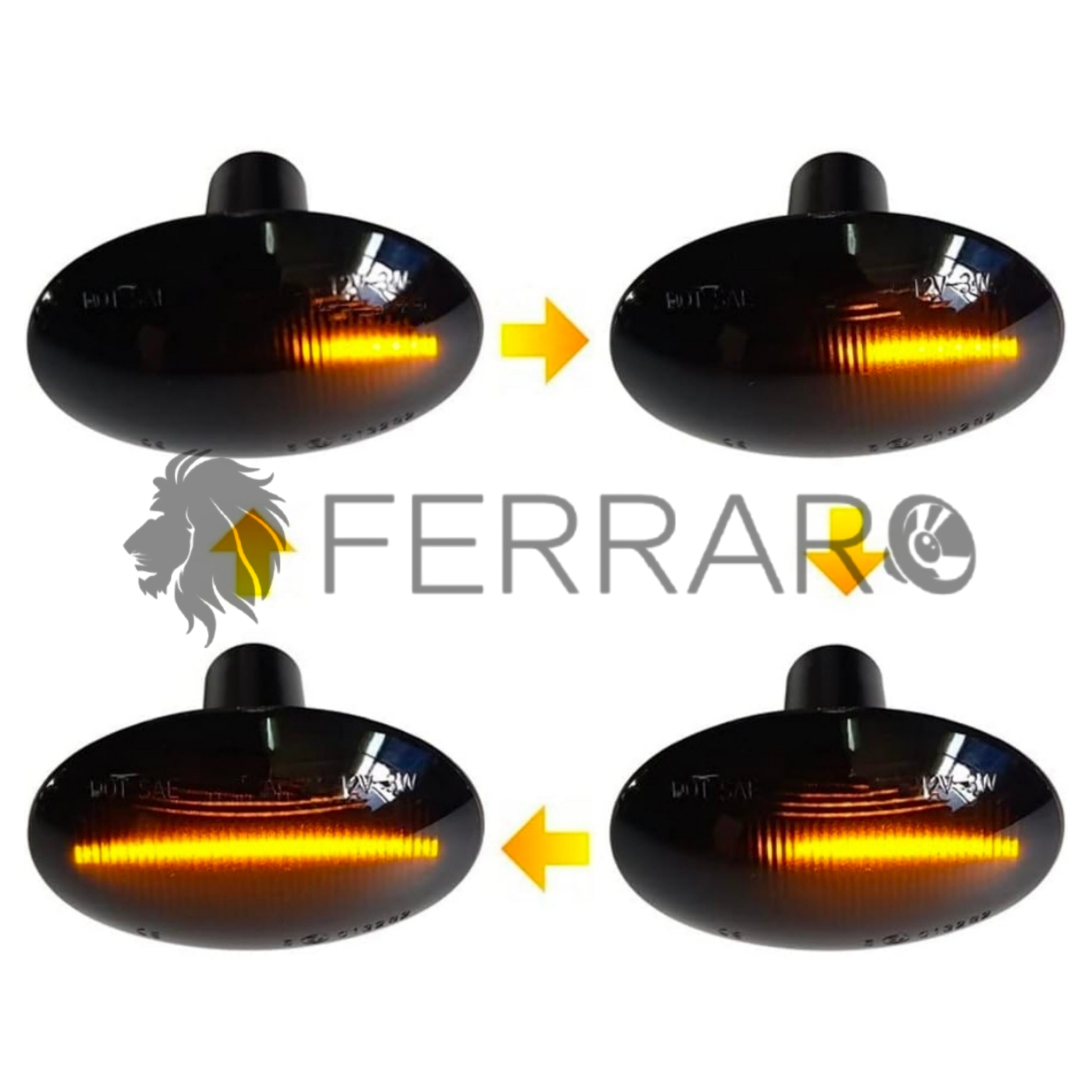 (PRENOTA) Indicatore Direzione Led per BMW Mini R56, R57, R58, R59 (2007-2013), Plug and Play