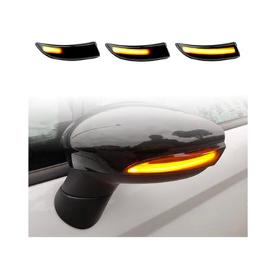 (PRENOTA) Specchietti Laterali Led per Ford Fiesta MK6, B-Max (2008-2019), Plug and Play