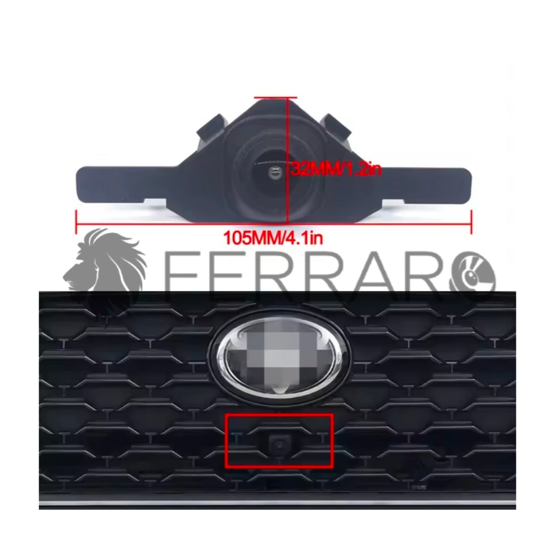 (PRENOTA) TelecameraFrontale per Toyota Corolla Cross XG10 (2022-2023) | AHD, 1920x1080 | 170° Gradi
