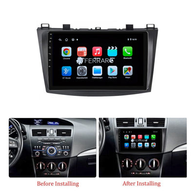 (PRENOTA) Autoradio per Mazda 3 9", (2003-2013) Android, Bluetooth, CarPlay, Android Auto, 2GB/4GB/6GB/8GB Ram