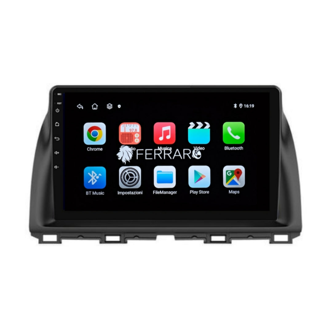 (PRENOTA) Autoradio per Mazda CX5, CX-5 10.1" (2012-2016) Android, Bluetooth, CarPlay, Android Auto, 2GB/4GB/8GB Ram