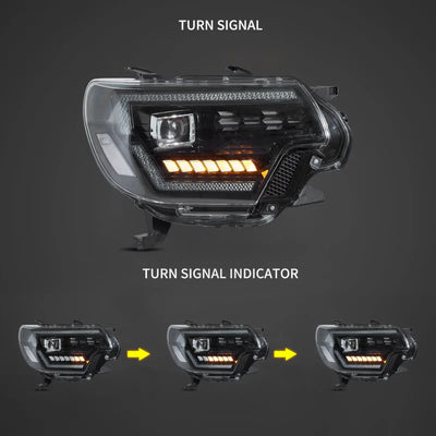 (PRENOTA) Fanali Anteriore Completo per Toyota Tacoma (2012-2015) a LED