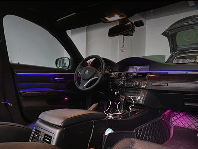 (PRENOTA) Ambient Light per BMW Serie 3 E90, E91 (2005-2013), 256 Colori, APP