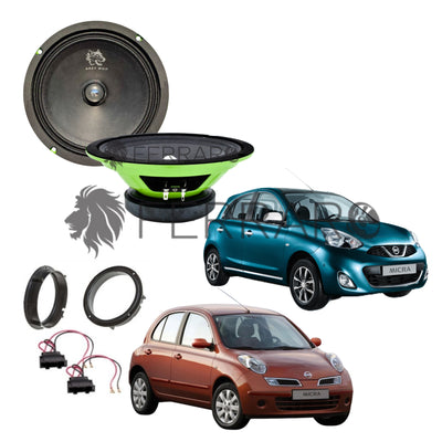 FerraroStore Kit 2 Altoparlanti, PV165.3, Anteriore, Nissan Micra (2003-2024)