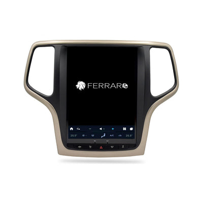 Autoradio per Jeep Grand Cherokee 9.7" (2014-2021) Android, Bluetooth, CarPlay, Android Auto, Modello Tesla, 4GB/8GB Ram