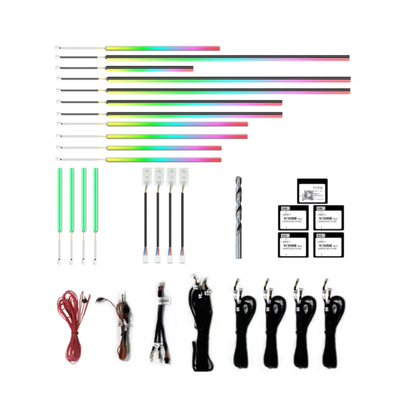 (PRENOTA) Ambient Light per BMW Serie 7, G11, G12 (2015-2023), 256 Colori, APP