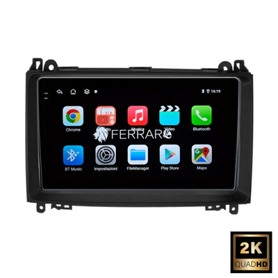 Autoradio per Mercedes Sprinter W906 9" 2K (2006-2014) Android, Bluetooth, CarPlay, Android Auto, 12/256GB Ram