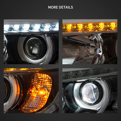 (PRENOTA) Fanali Anteriore Completo per Toyota Hilux SR5 (2015-2020) a LED