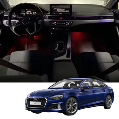 (PRENOTA) Ambient Light per Audi A4, A5 B9 (2017-2024), 256 Colori, APP