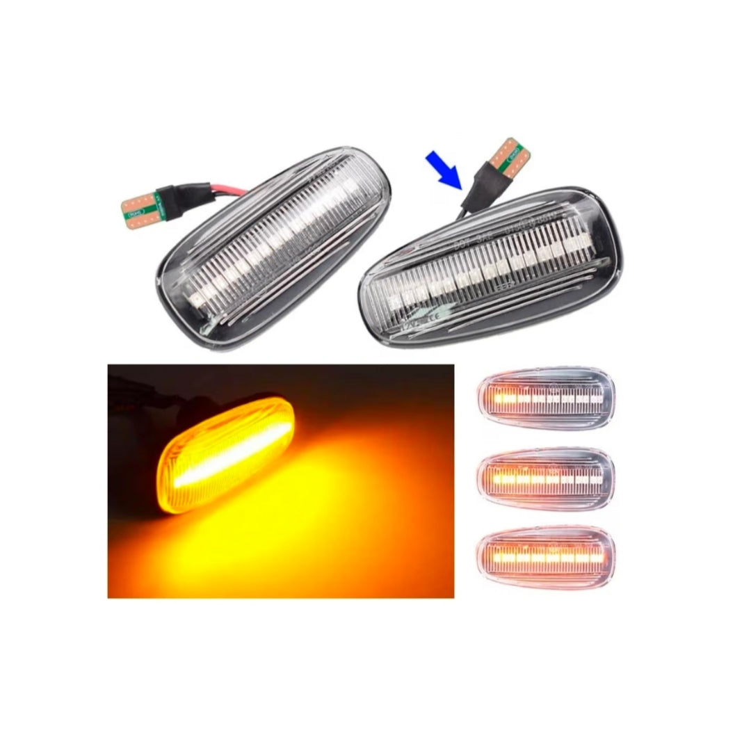 (PRENOTA) Indicatore Direzione Led per Opel Zafira A (1999-2005) Astra G (1998-2009), Plug and Play