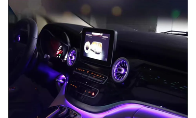 (PRENOTA) Ambient Light per Mercedes Classe V W447 (2016-2021), 256 Colori, APP