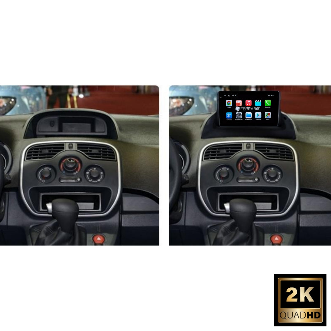 (PRENOTA) Autoradio per Renault Kangoo 9" 2K (2008-2021) Android, Bluetooth, CarPlay, Android Auto, 12/256GB Ram