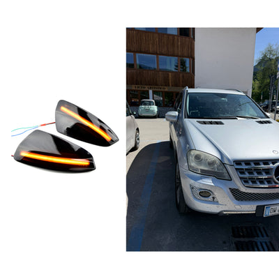 Indicatore Direzione Led per Mercedes-Benz Classe ML W164 (2006-2010), Plug and Play