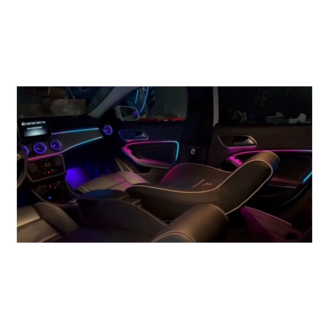 (PRENOTA) Ambient Light per Mercedes Classe A, B, CLA, GLA, 256 Colori, APP