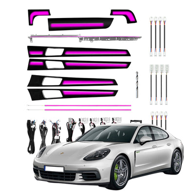 (PRENOTA) Ambient Light per Porsche Panamera 971 (2017+), 256 Colori, APP