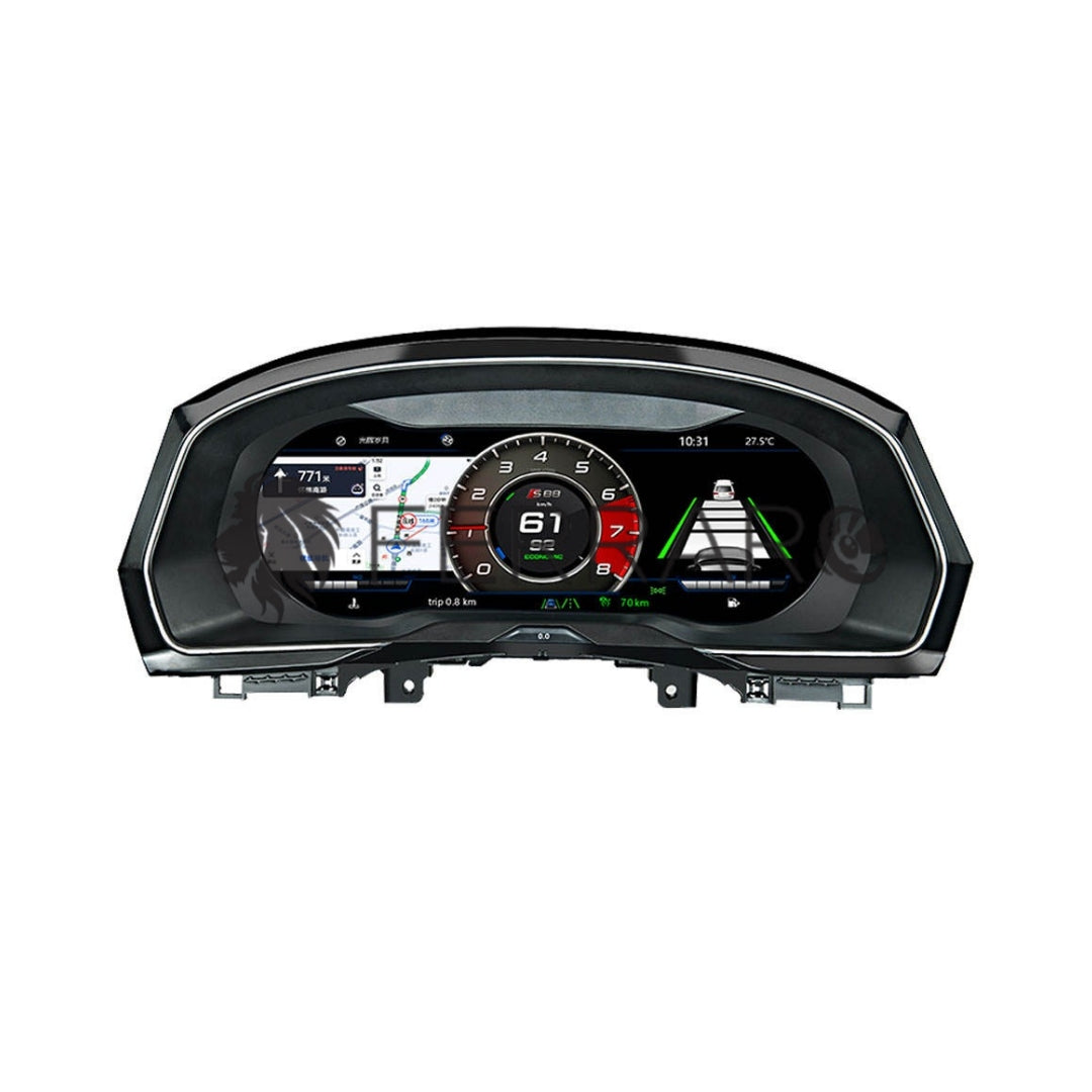 Virtual Cockpit 12.3" per Volkswagen Golf MK7 Serie, HD Ultra, CarPlay e Android Auto