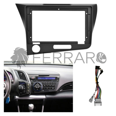 (PRENOTA) Kit Montaggio Autoradio 9"Pollici Honda CR-Z (2010-2016) Mascherina, Cablaggio Autoradio Android