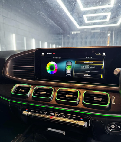 (PRENOTA) Ambient Light per Mercedes GLE W167, GLS (2020-2025), 256 Colori, APP