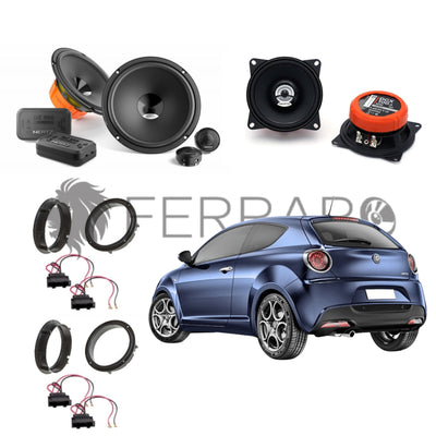 Hertz Kit 6 Casse, DCX 100.3, DSK 165.3, Ant/Post, Alfa Romeo Mito