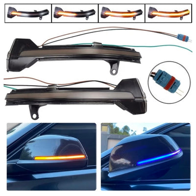 (PRENOTA) Indicatore Direzione Led per BMW Serie 5, 6, 7 (2013-2017), Plug and Play