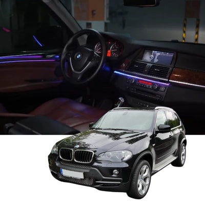 (PRENOTA) Ambient Light per BMW X5 E70 (2006-2013), 256 Colori, APP