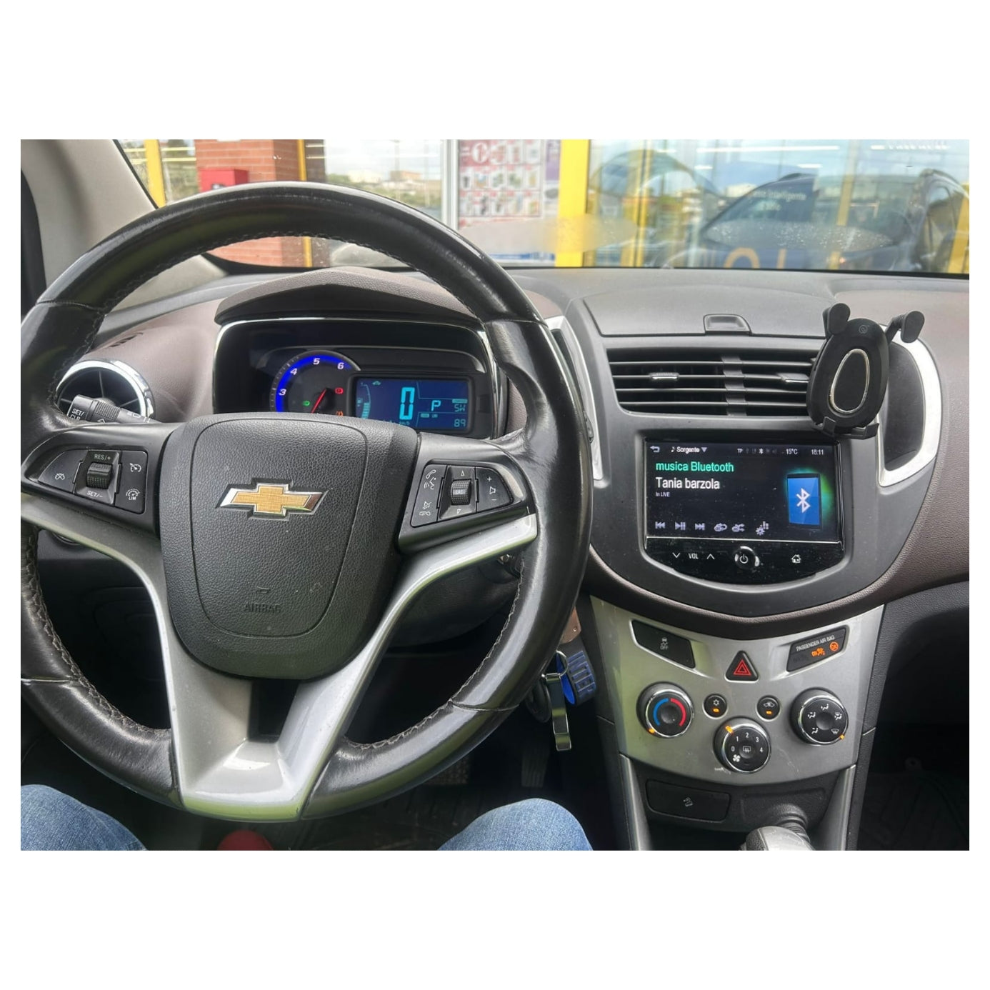 (PRENOTA) Kit Montaggio Autoradio 9"Pollici Chrevolet Trax (2013-2016) Mascherina, Cablaggio Autoradio Android