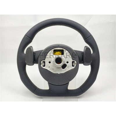 (PRENOTA) Volante per Audi, Pelle, Cucitura Nera, S