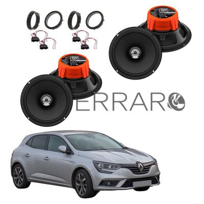Hertz Kit 4 Casse | DCX 165.3 | Ant/Post | Renault Megane IV | 4ª Serie  (2017 in Poi)