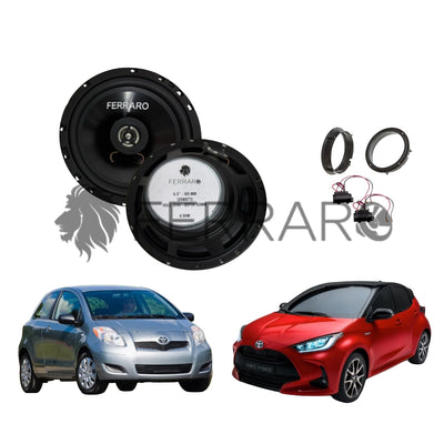 FerraroStore Kit 2 Altoparlanti, ASC-652PC, Anteriore, Toyota Yaris (2005-2023)