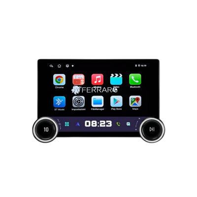 Autoradio Universale Fisso (Android) 2Din 11.8" Pollici 2K, Bluetooth, CarPlay, Android Auto, 4/64GB Ram