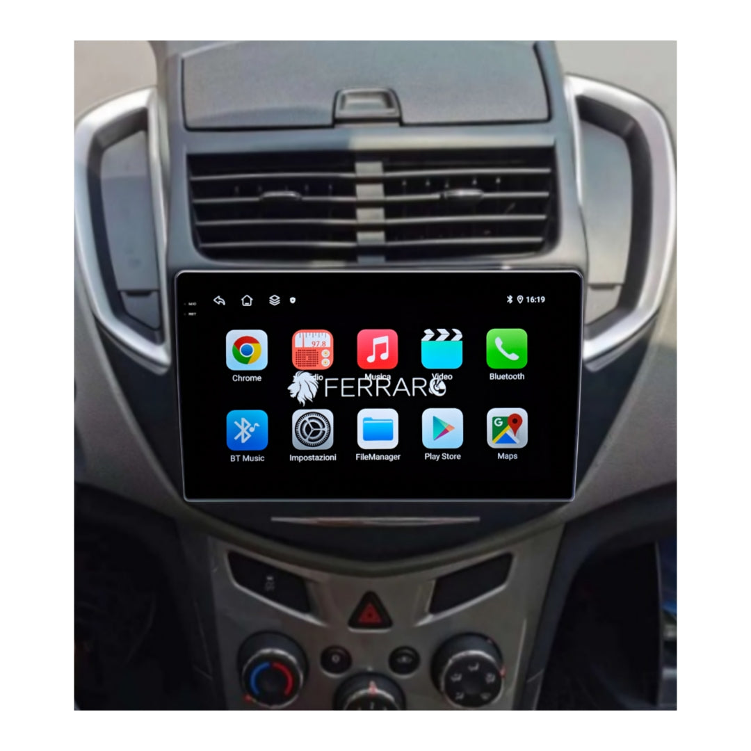 (PRENOTA) Autoradio per Chrevolet Trax 9" 2K (2013-2016) Android, Bluetooth, CarPlay, Android Auto, 12/256GB Ram