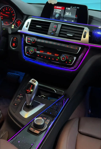 (PRENOTA) Ambient Light per BMW Serie 3/4 F30, F34 (2013-2019), 256 Colori, APP