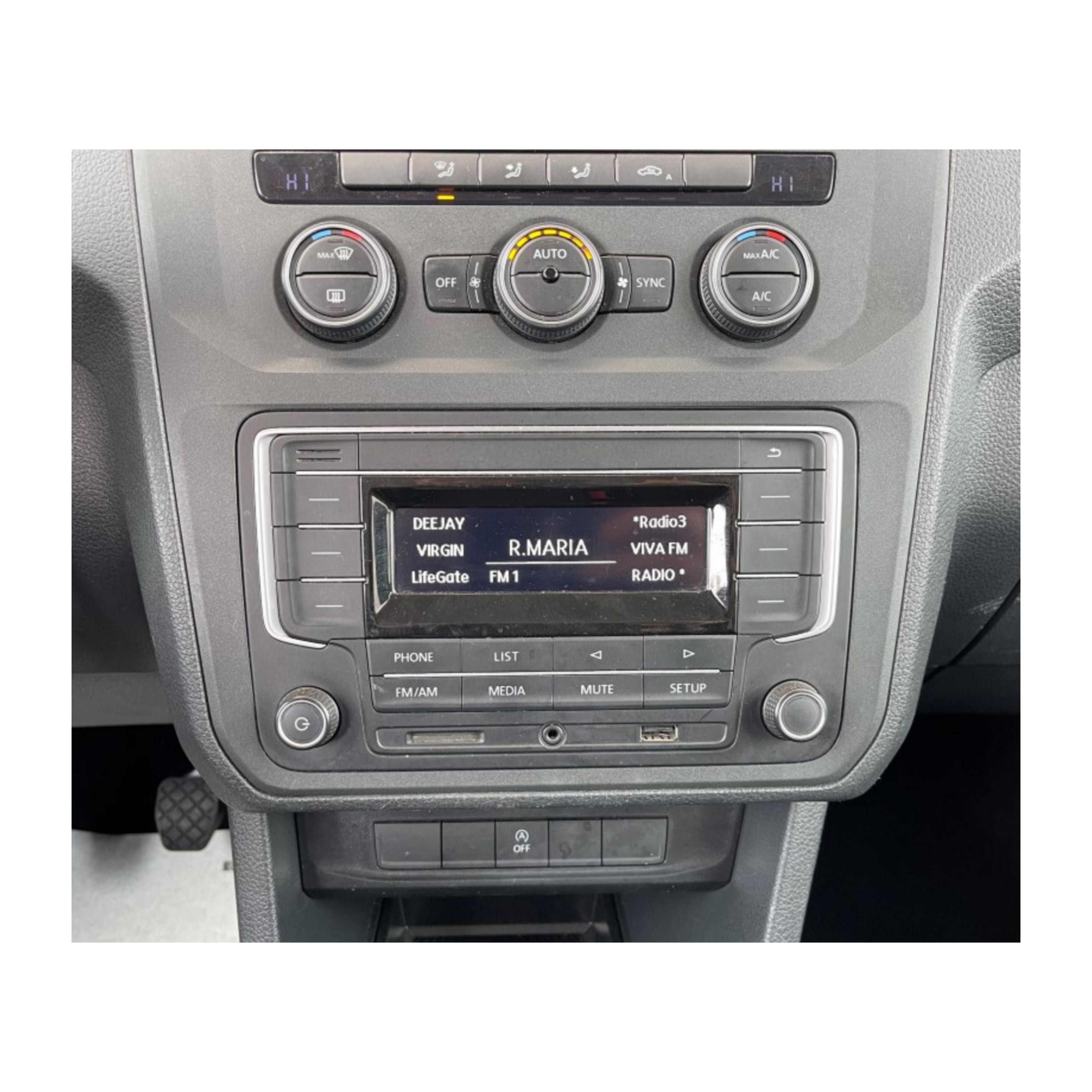 Autoradio per Volkswagen Caddy 9" 2K | 2004-2021 | Android | Bluetooth | CarPlay | Android Auto | 12/256GB Ram