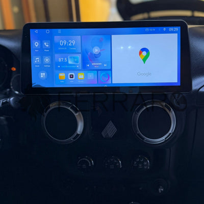 (PRENOTA) Autoradio per Jeep Wrangler 3 JK 12.3" (2010-2018) Android, Bluetooth, CarPlay, Android Auto, 4/64GB Ram