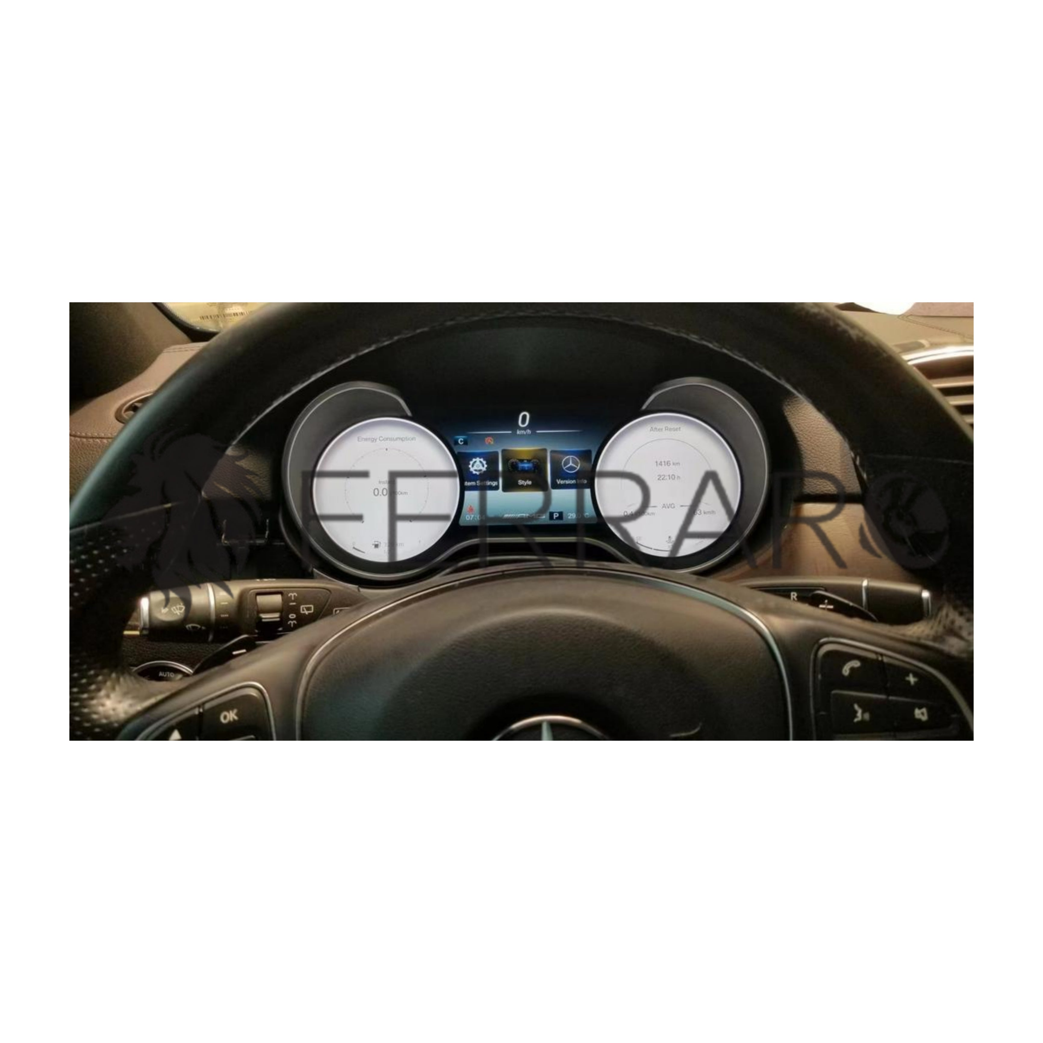 (PRENOTA) Virtual Cockpit 12.3" per Mercedes GLE W166, GLS X166, ML, GL, G, Classe R, HD Ultra, CarPlay e Android Auto