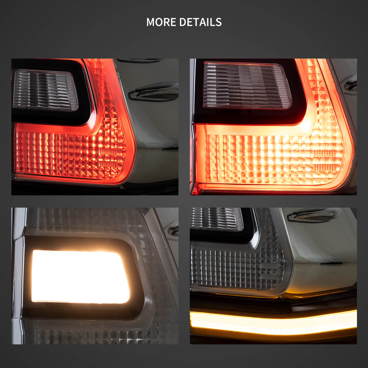(PRENOTA) Fanali Posteriore Completo per Toyota Land Cruiser Prado (2010-2016) a LED