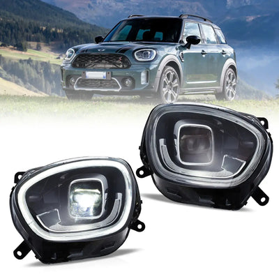(PRENOTA) Fanali Anteriore Completo per BMW Mini Countryman F60 (2017-2020) a LED