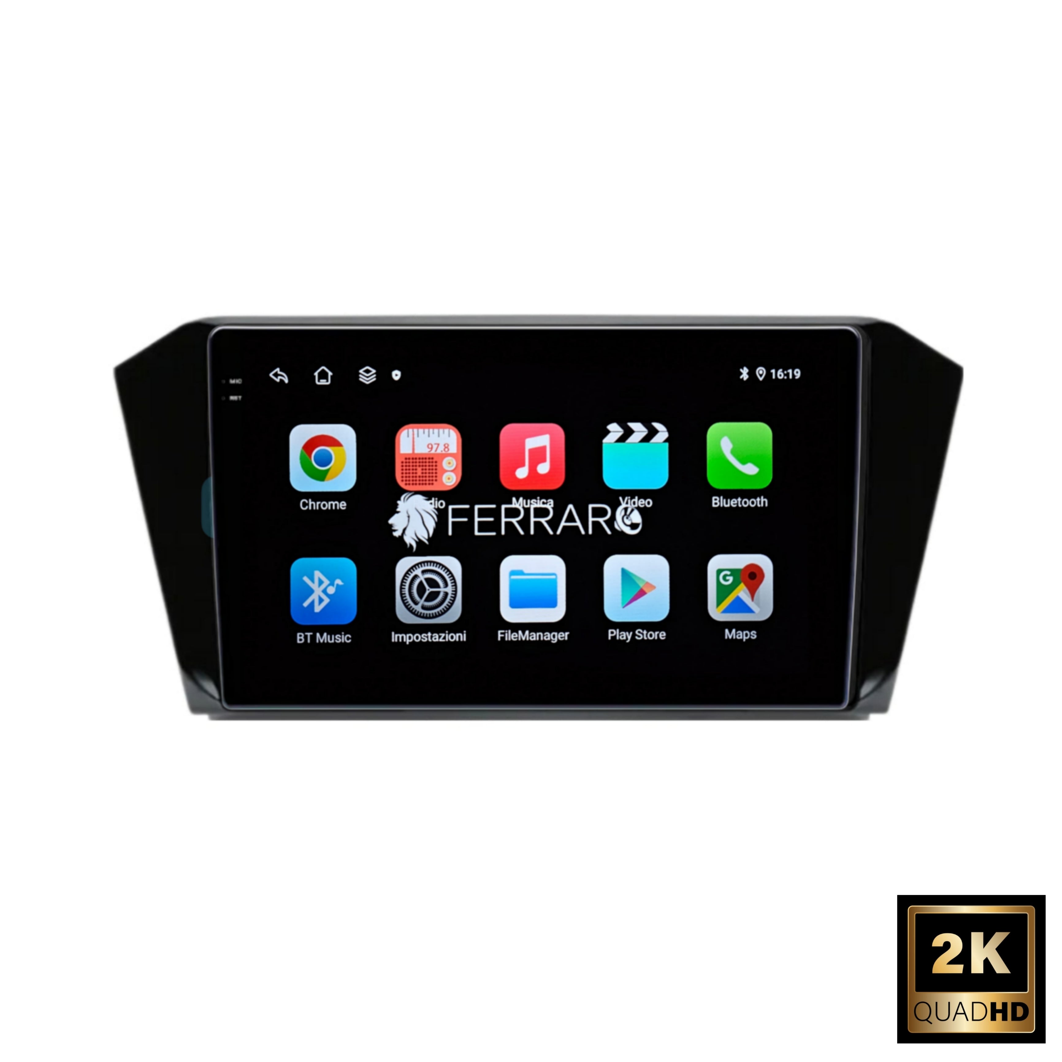 Autoradio per Volkswagen Passat B8 10.1" 2K | 2014-2023 | Android | Bluetooth | CarPlay | Android Auto | 4/64GB Ram
