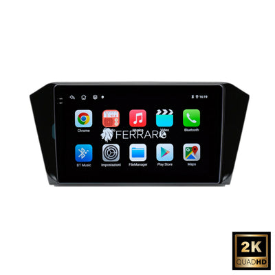 Autoradio per Volkswagen Passat B8 10.1" 2K | 2014-2023 | Android | Bluetooth | CarPlay | Android Auto | 4/64GB Ram