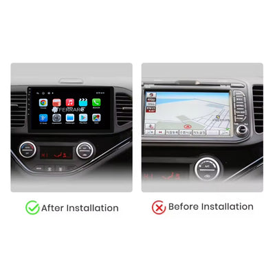 Autoradio per Kia Picanto 9" (2011-2017) Android, Bluetooth, CarPlay, Android Auto, 2GB/4GB/6GB/8GB Ram