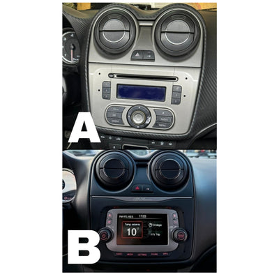 Car Radio for ALFA ROMEO MITO [2008 - 2018] - 1Din, 7" Inch Motorized Screen, Bluetooth, Radio, USB, Mirror Link for Android