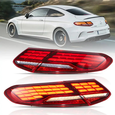 (PRENOTA) Fanali Posteriore Completo per Mercedes Classe C W205, C205 (2014-2021) a LED