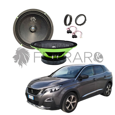 FerraroStore Kit 2 Altoparlanti, PV165.3, Ant o Post, Peugeot 3008 2ª (2016-2024)