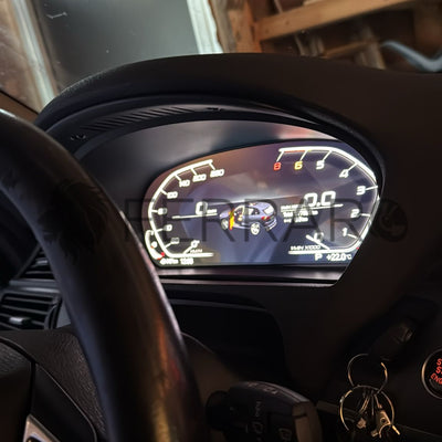 (PRENOTA) Virtual Cockpit 12.3" per BMW X5/X6 E70/E71 (2006-2013), HD Ultra, CarPlay e Android Auto